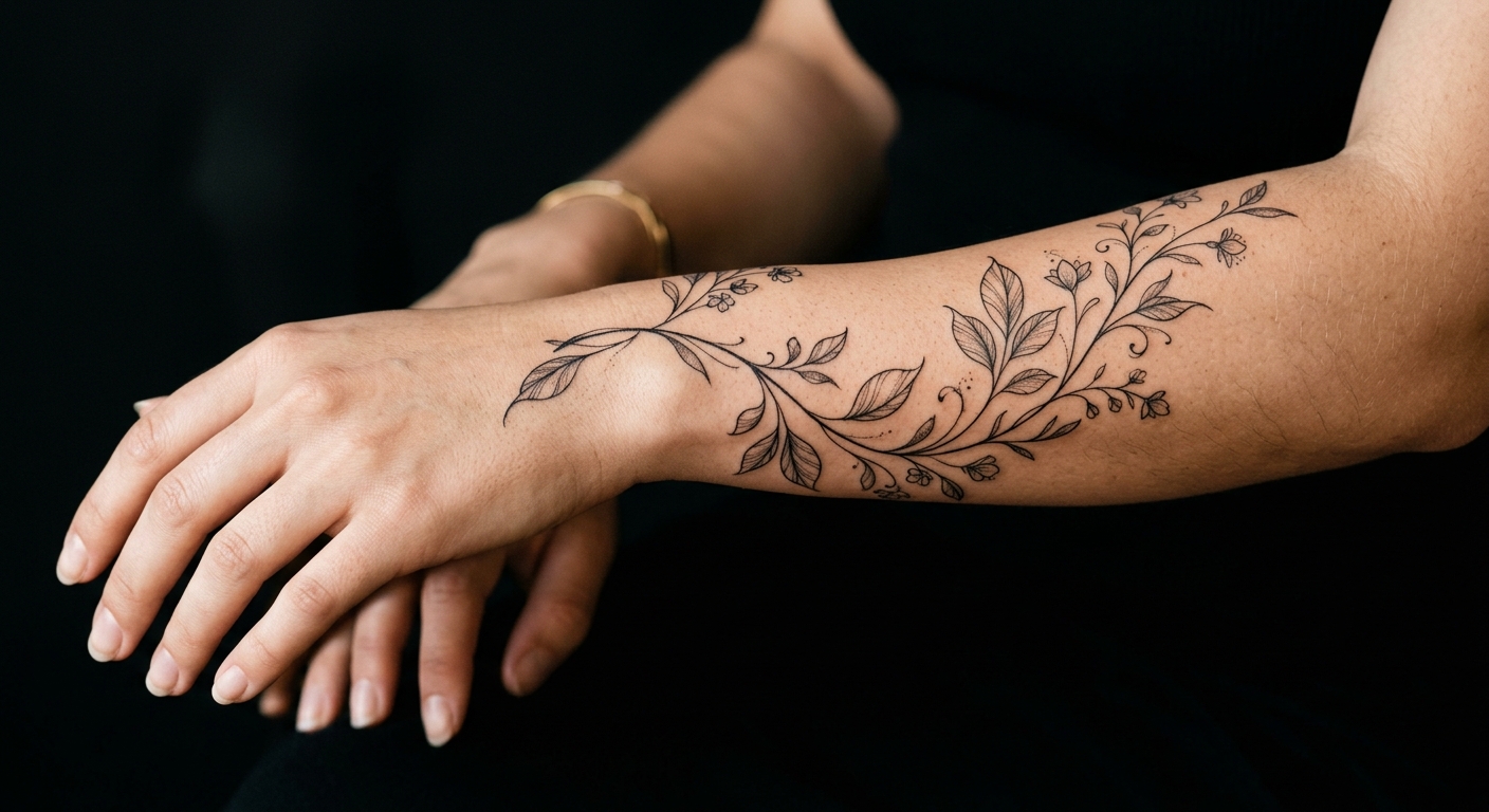 Fine line tattoo masterpiece